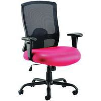 Large Mesh Office Chair - Ergonomic & Mobile - Heavy Duty -Portland