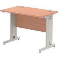 Impulse Rectangular Cable Management Desks