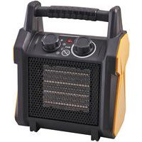 Industrial Ceramic 1kW/2kW Quiet Fan Heater - 2 Presets - Faithfull