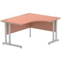 L-Shaped Corner Desk - Right Handed - Home/Office - 73cm High Impulse