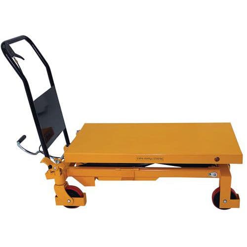 Mobile lifting table - Capacity 1000 kg | Manutan UK