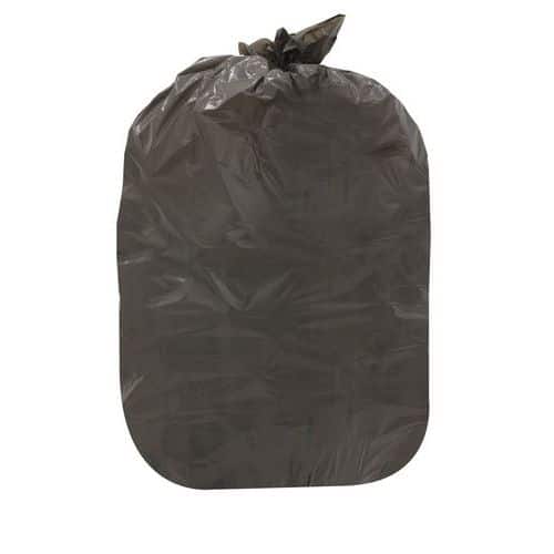 Grey bin liner Lightweight waste 85 to 1000 l Manutan UK