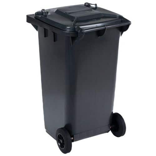 240L Wheelie Bin With Waste Separation Lids - UK Standard - Manutan ...