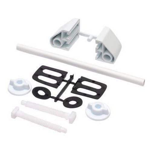 Toilet Seat Fitting Kit White | Industrial Supplies | Manutan UK