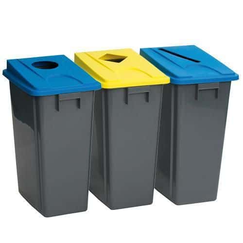 Recycling Waste Separation Bins: Free Next Day Delivery | Manutan UK