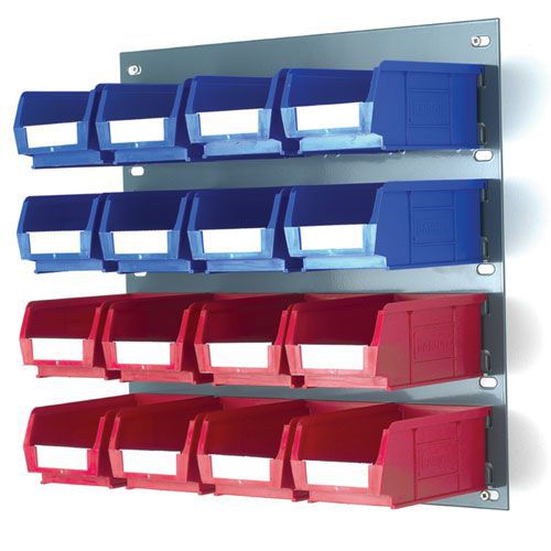 Topstore Louvre Panel Fully Boxed Bin Kits 