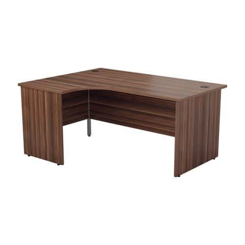 Oxford One Panel Crescent Desk Office Furniture Manutan Uk