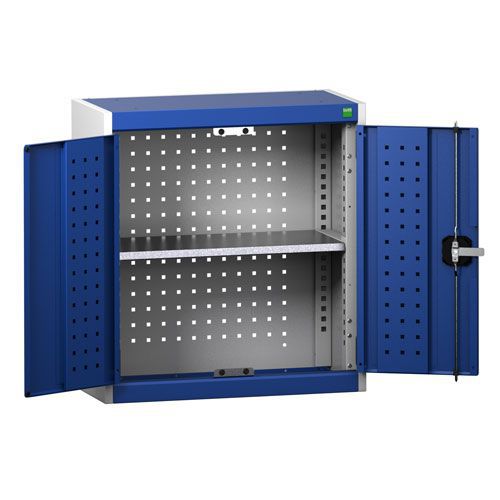 Bott Cubio Perfo Tool Storage Wall Cabinet With 2 Doors 700x650x325mm