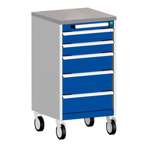 Bott Cubio Multi Drawer Mobile Tool Storage Cabinet 890x525x525