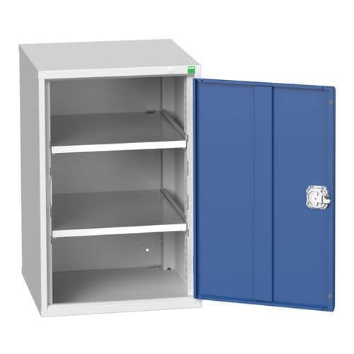 Bott Verso Lockable Metal Cupboard 2 Shelves 525x550mm