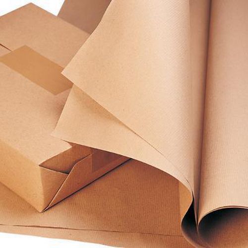 Brown Wrapping Paper Roll, Kraft Recycled Paper