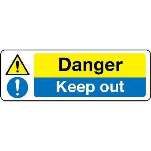 Danger Keep Out Sign | Signs & ID | Manutan UK