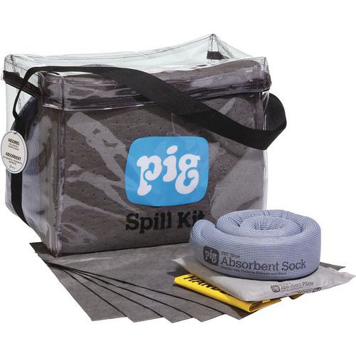 Clear Cube Bag Spill Kit