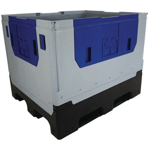 Collapsible Plastic Pallet Box | Pallet Boxes | Manutan UK