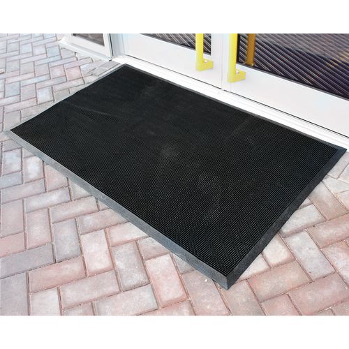 Outdoor Scrape Rubber Brush Entrance Mats Manutan Uk