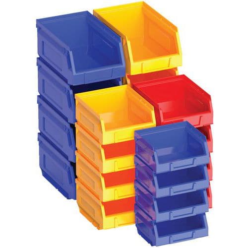 40 Small Parts Bin Kit - Different Sizes - Louvre Tool Storage - Bott