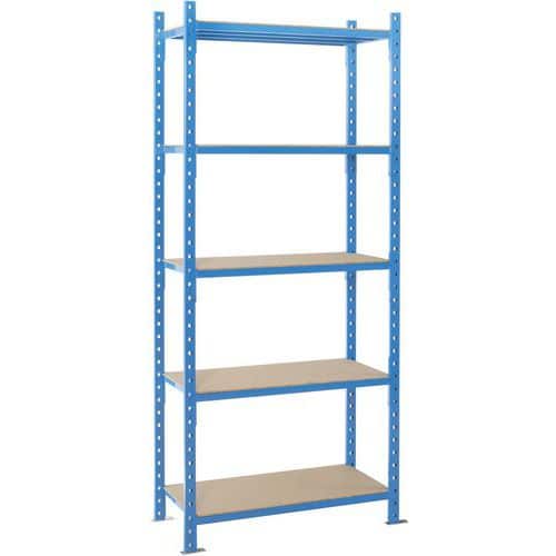 Combi-Plus shelving - Tubular shelf + wooden platform - Manorga ...