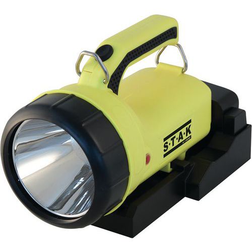 ATEX rechargeable 5-W spotlight kit with wall charging base - Velamp ...